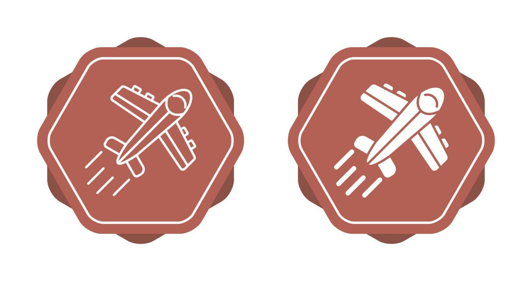 Aeroplane Vector Icon