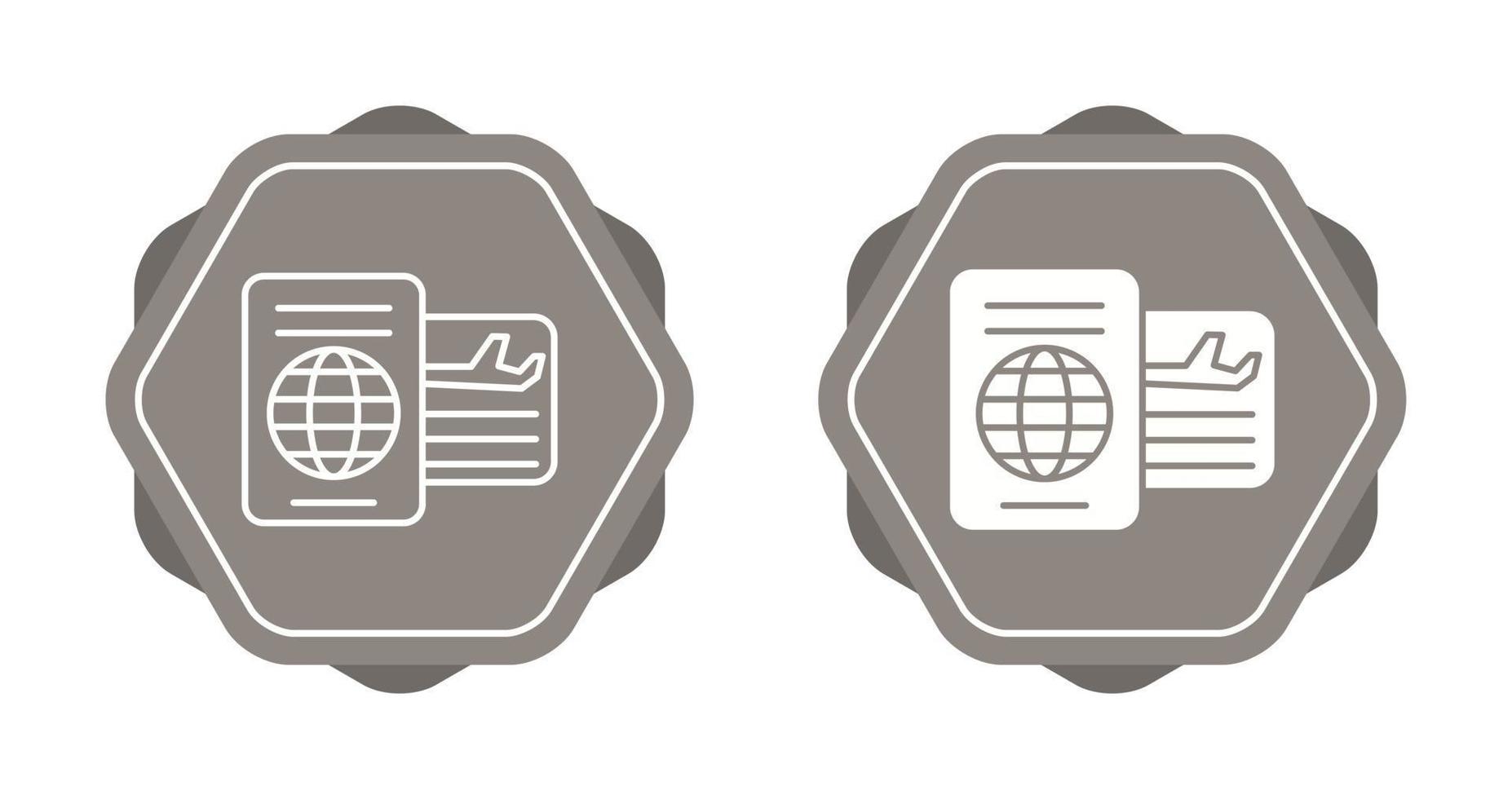 Passport Vector Icon
