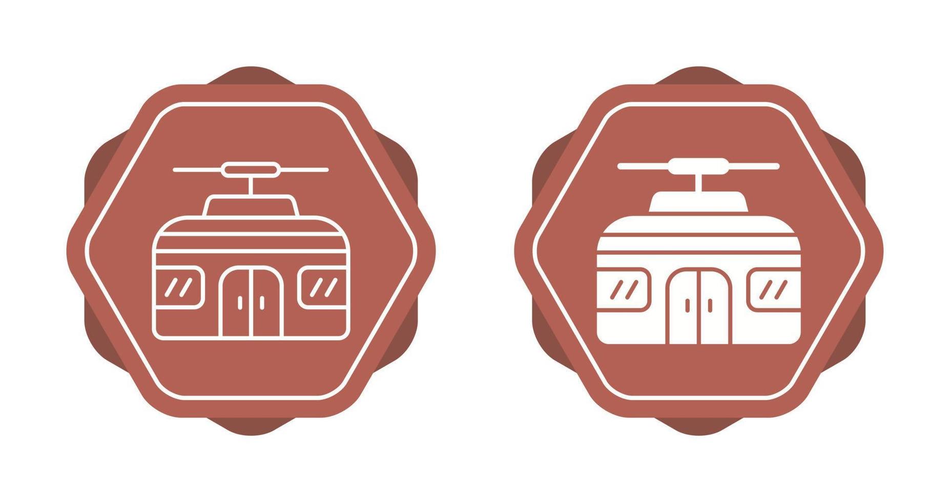 Cable Car Vector Icon