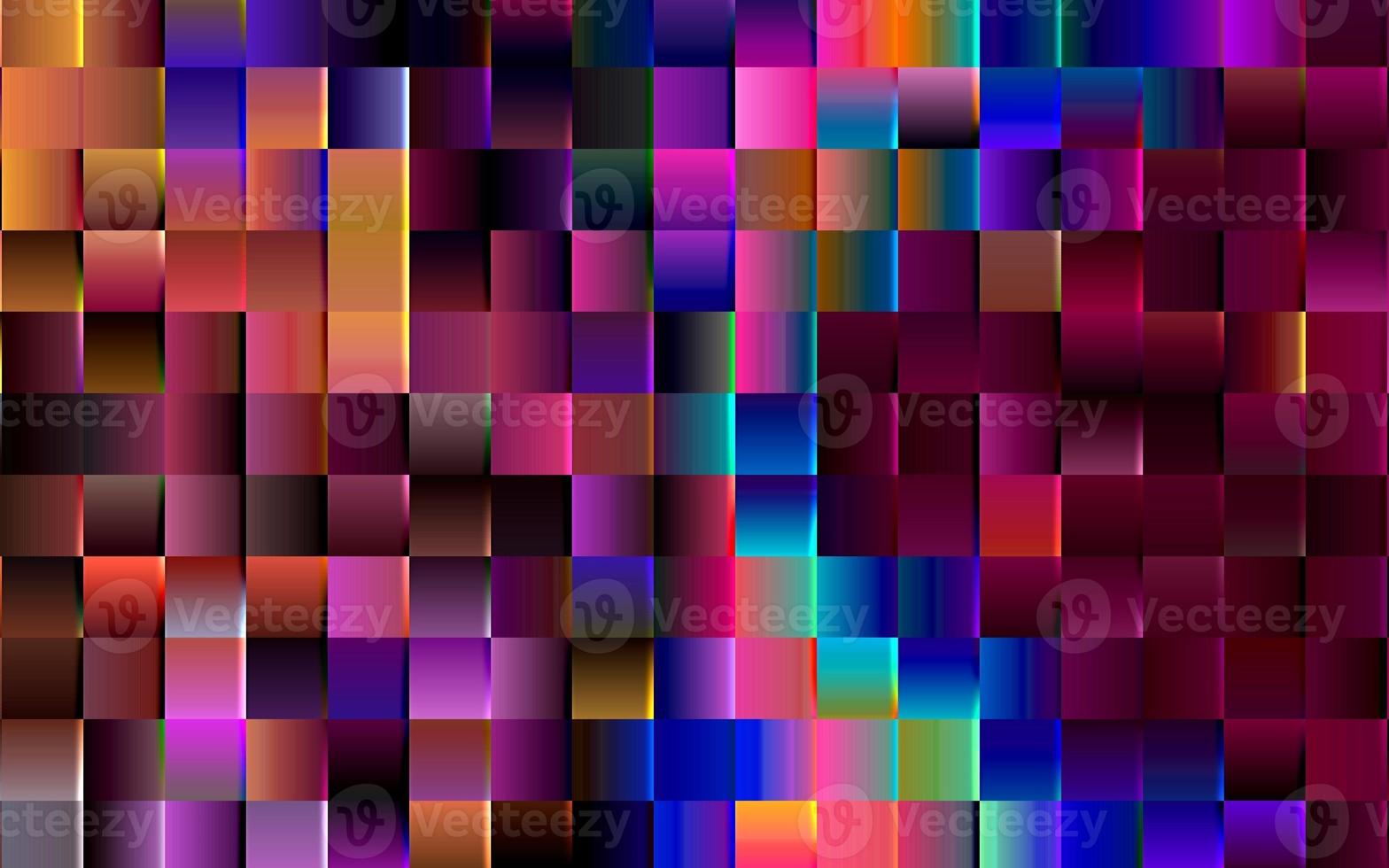 Colorful background with cube patterns. Colorful abstract mosaic squares. Colorful background design. Suitable for presentation, template, card, book cover, poster, website, etc. photo