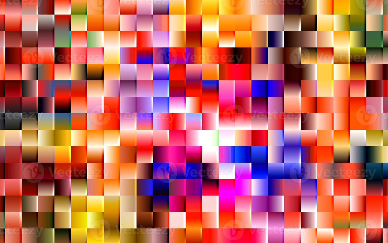 Colorful background with 3D cube patterns. Colorful abstract mosaic squares. Colorful background design. Suitable for presentation, template, card, book cover, poster, website, etc. photo