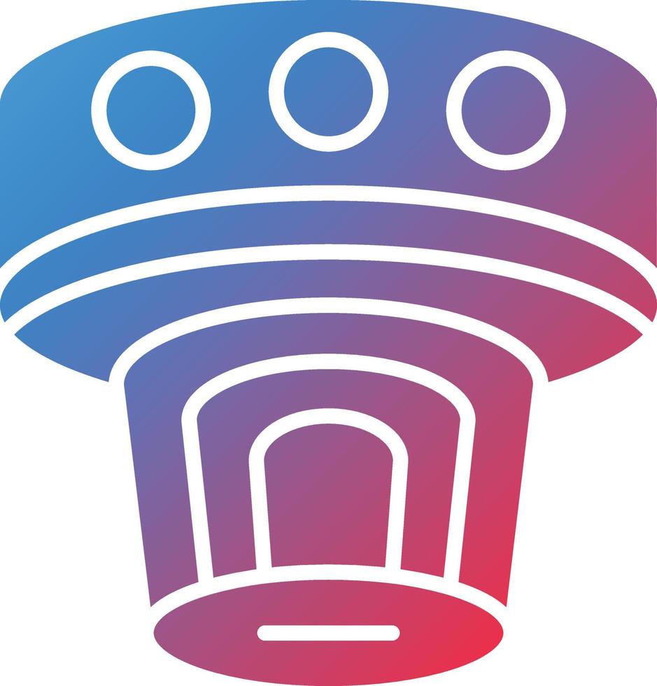 Vector Design Smoke Detector Icon Style