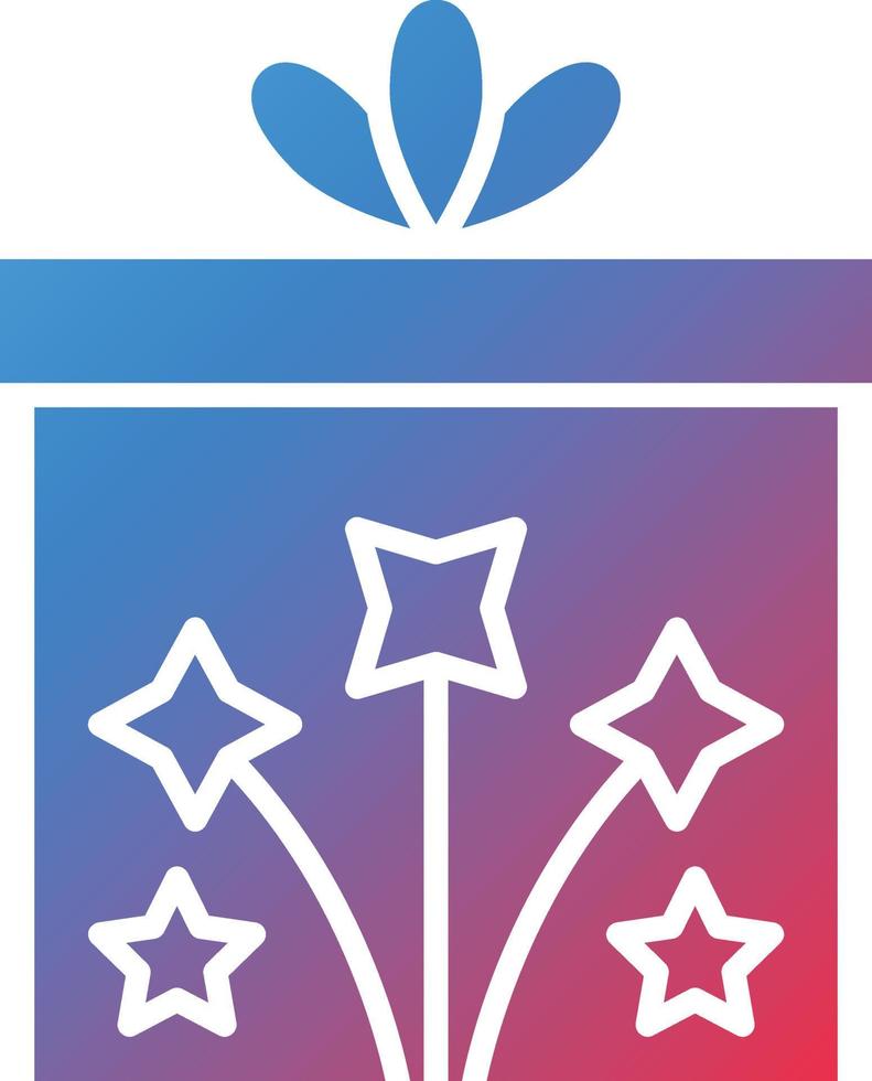 Vector Design New Year Gift Icon Style