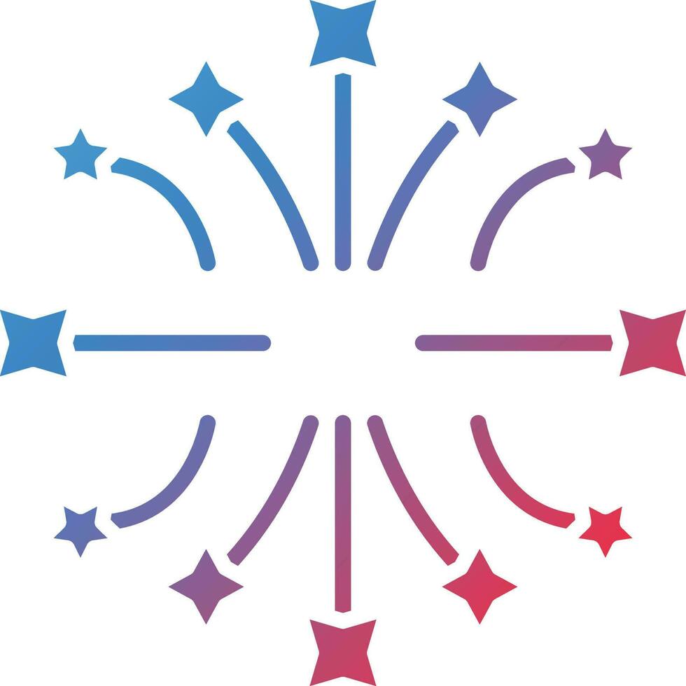 Vector Design Fireworks Icon Style
