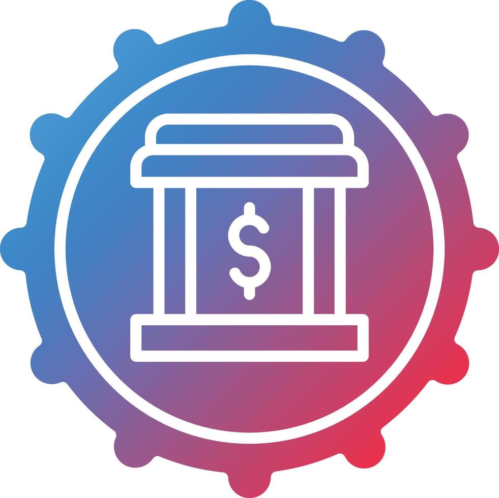Vector Design Banking System Icon Style