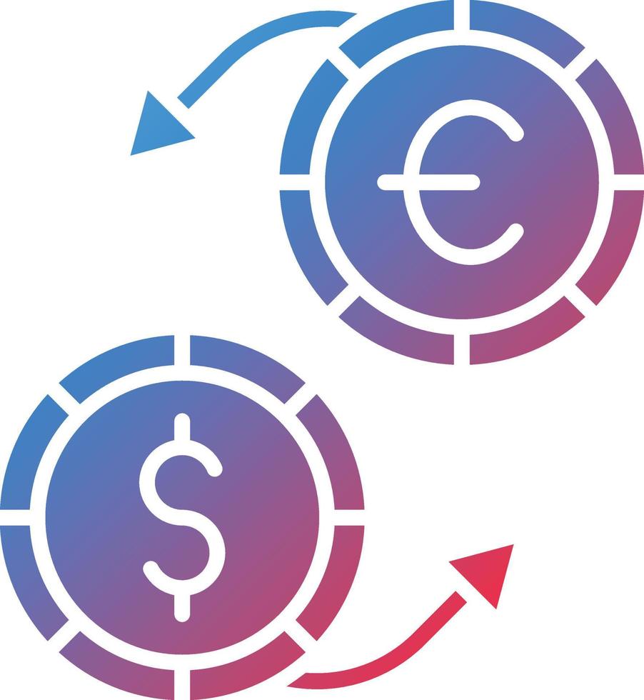 Vector Design Exchange Rate Icon Style