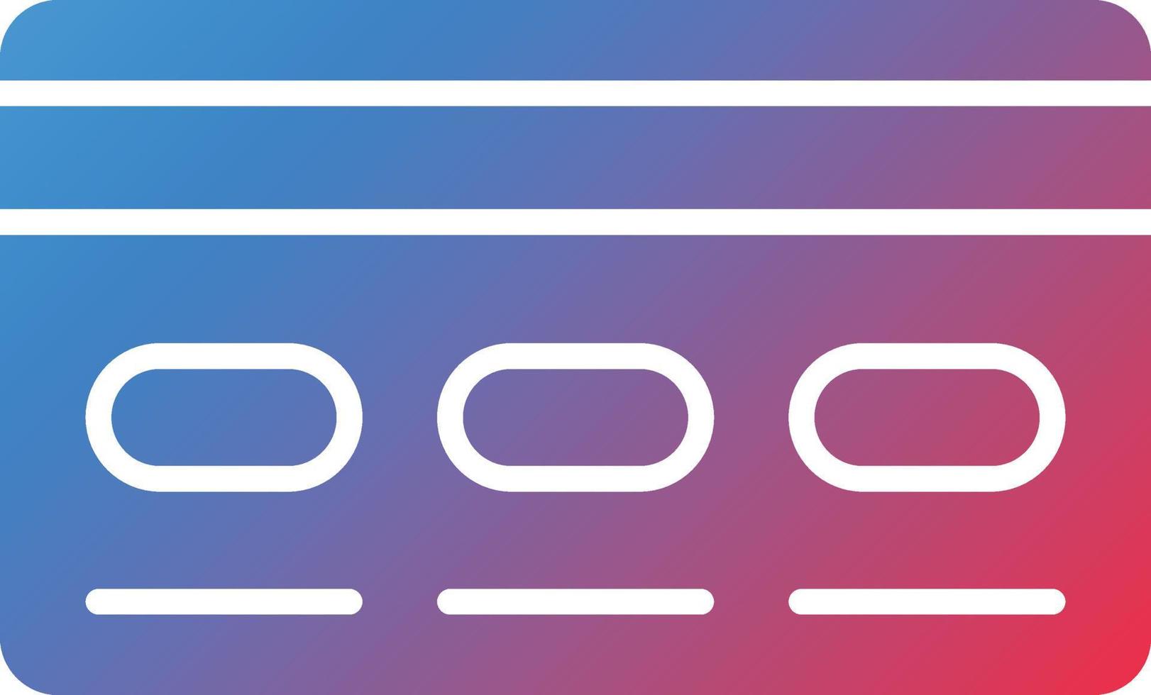 Vector Design Debit Card Icon Style