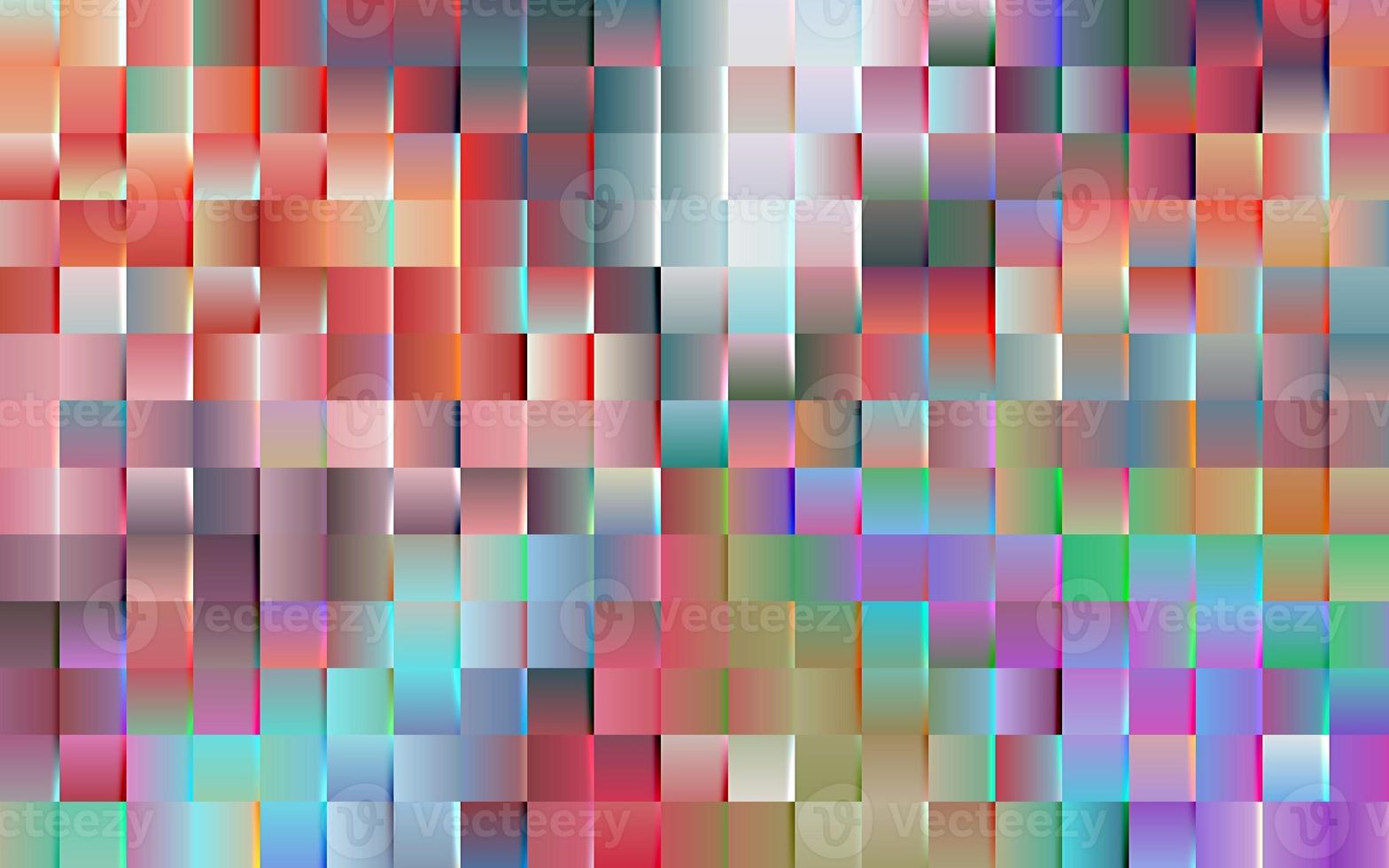 Colorful background with cube patterns. Colorful abstract mosaic squares. Colorful background design. Suitable for presentation, template, card, book cover, poster, website, etc. photo