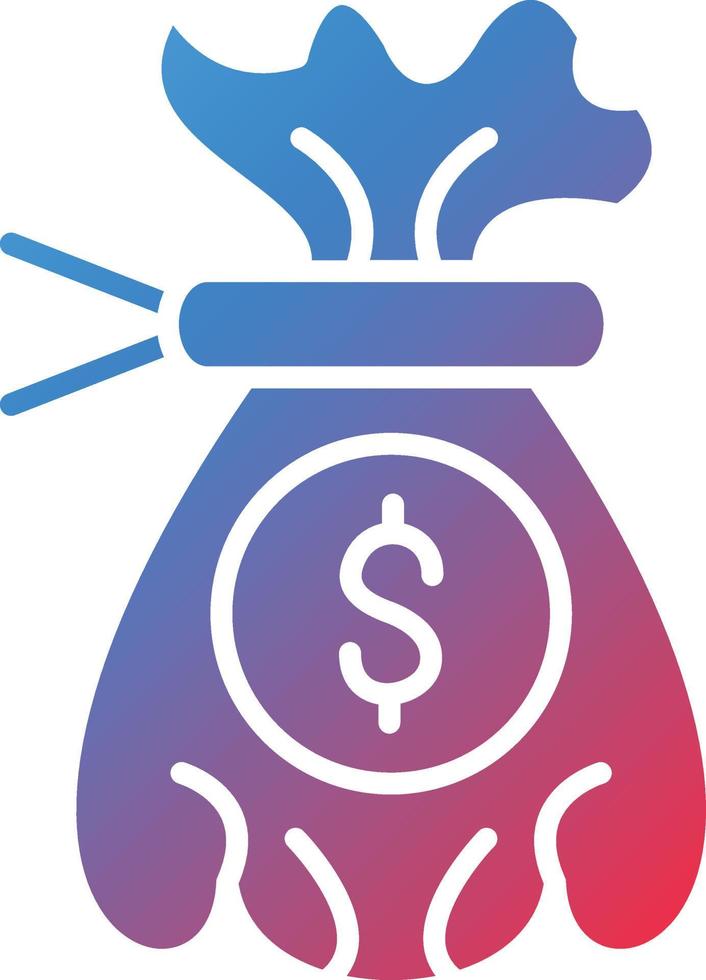 Vector Design Money Bag Icon Style