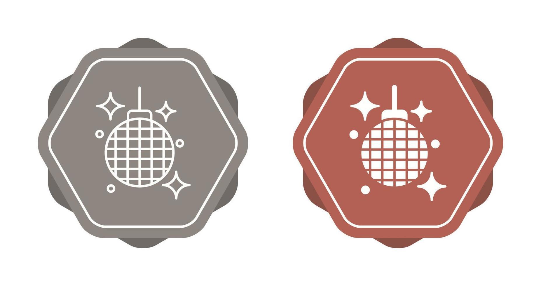 icono de vector de bola de discoteca