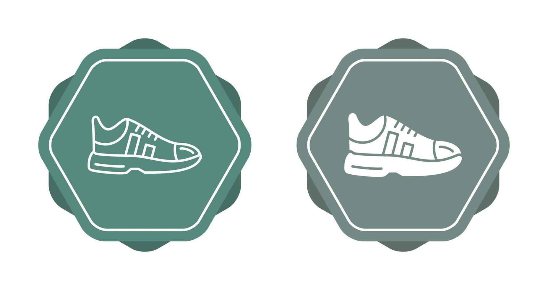 icono de vector de zapatillas