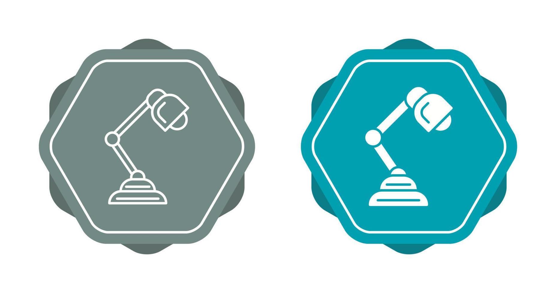 Table Lamp Vector Icon