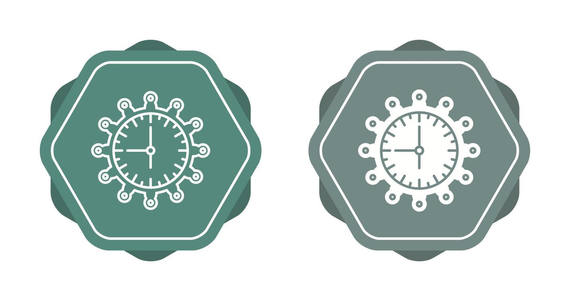 Clock Vector Icon