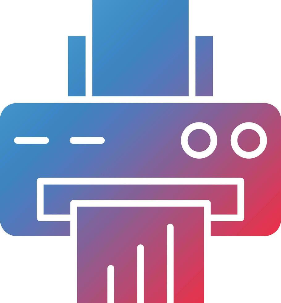 Vector Design Printer Icon Style
