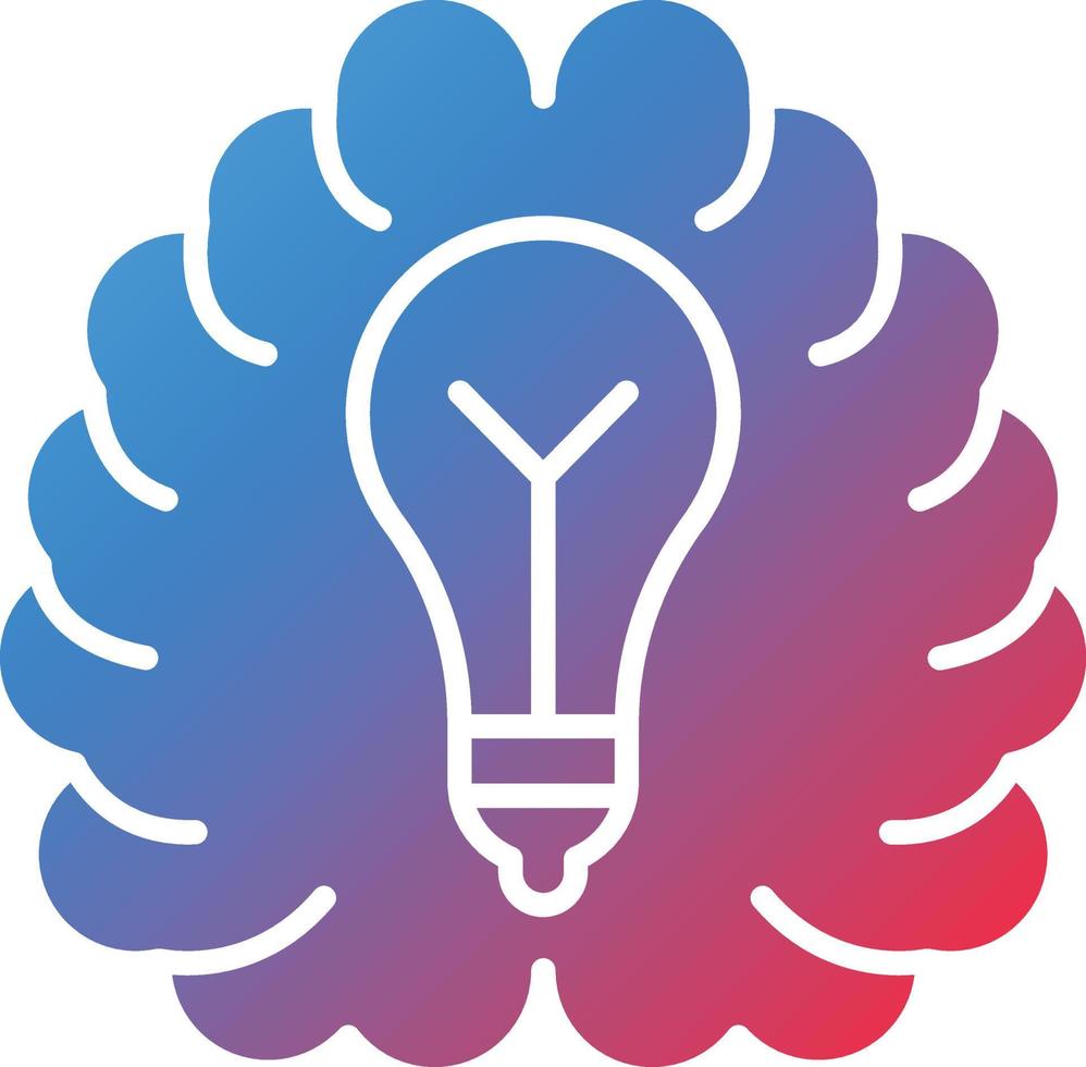 Vector Design Brainstorming Icon Style