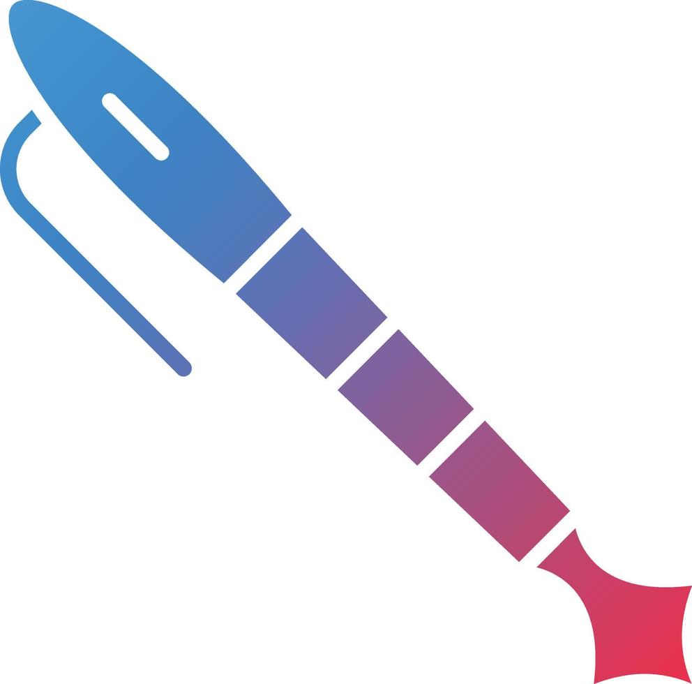 Vector Design Pen Icon Style