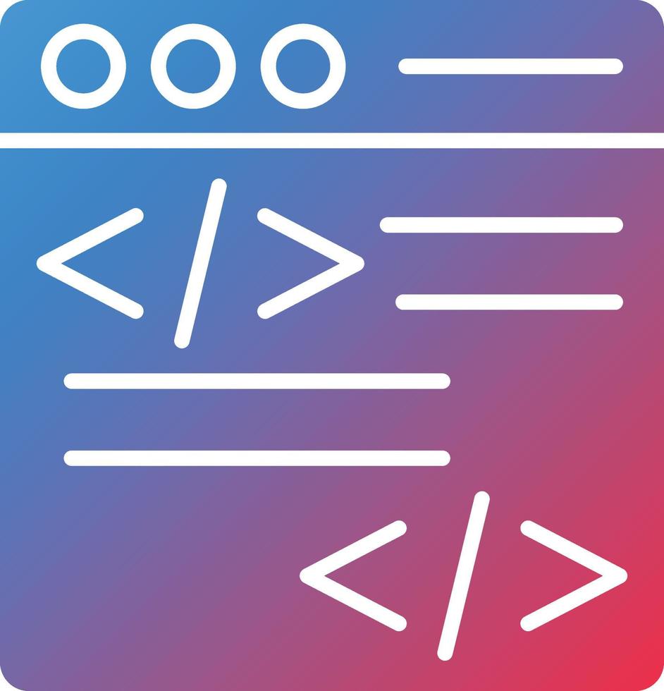 Vector Design Programming Icon Style