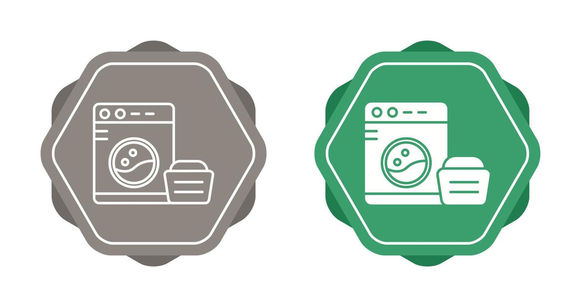 Washing Machine Vector Icon
