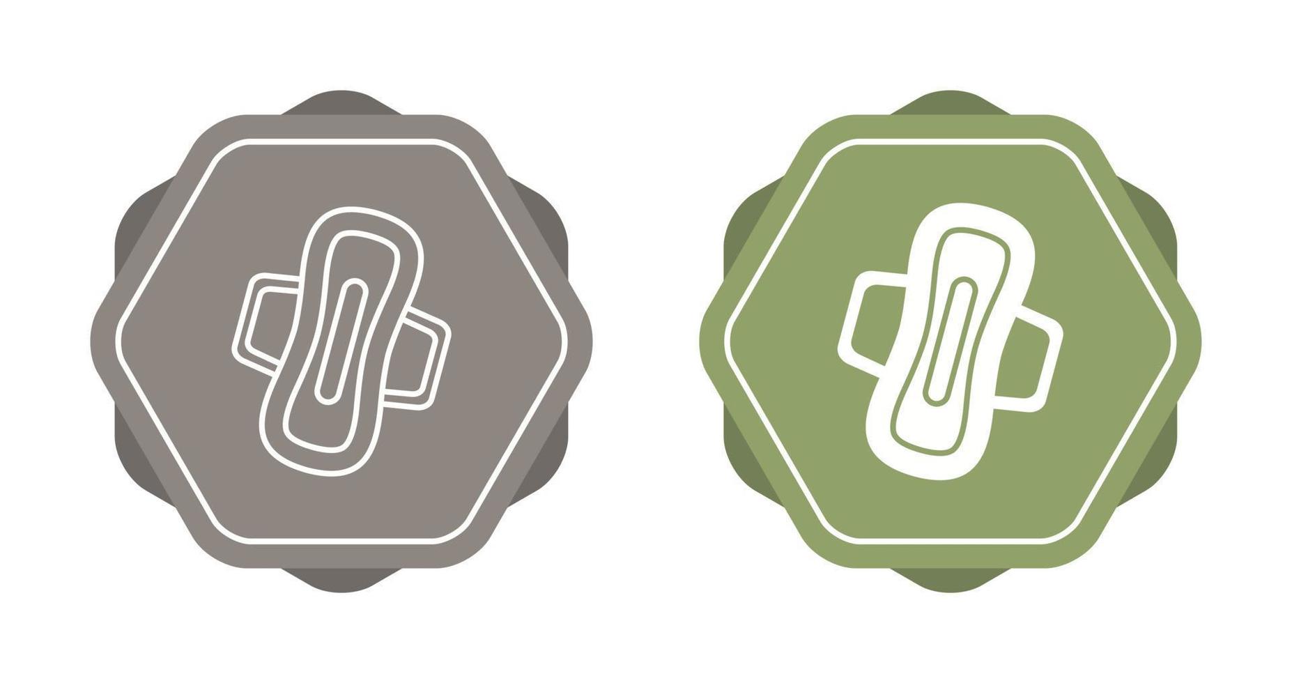 Sanitary Towel Vector Icon