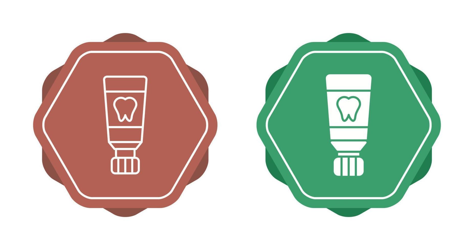 Toothpaste Vector Icon