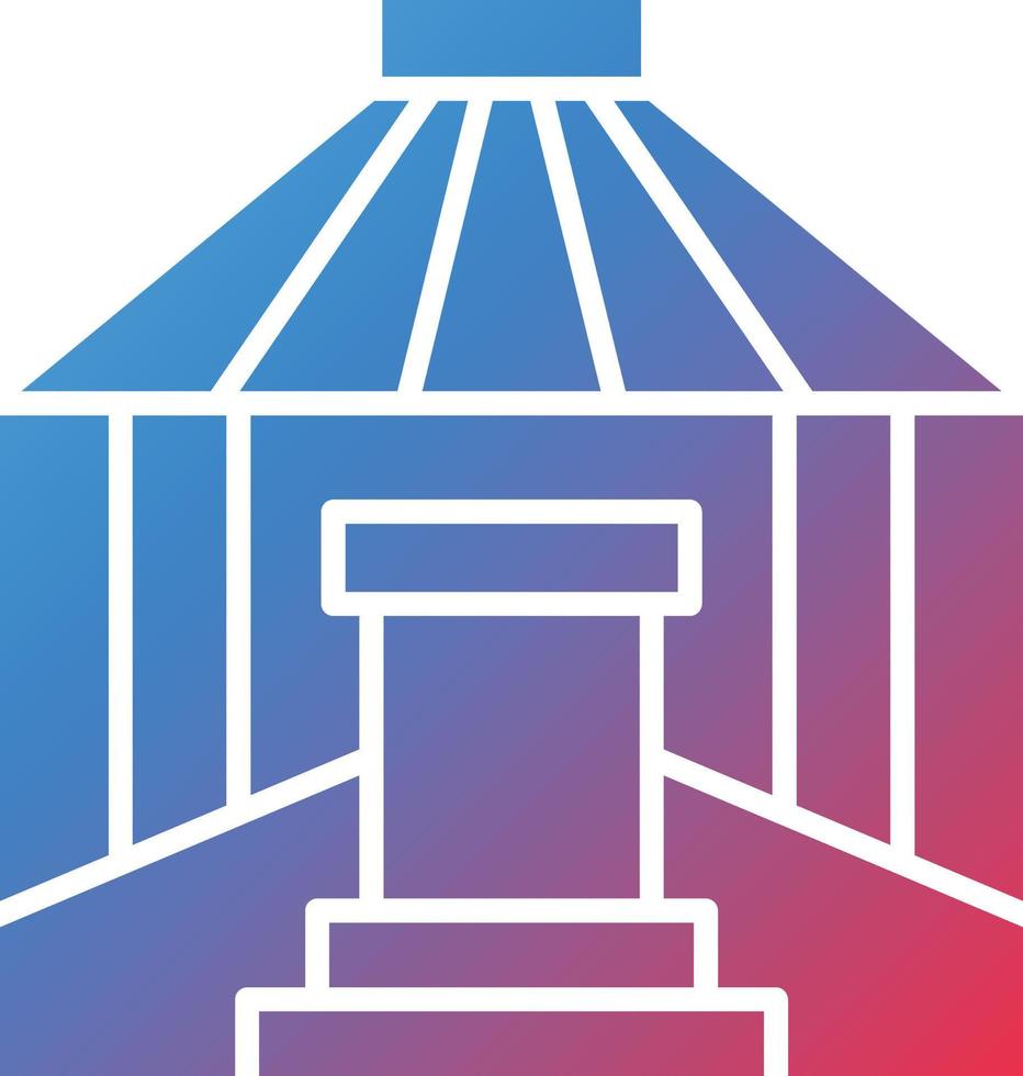 Vector Design Yurt Icon Style