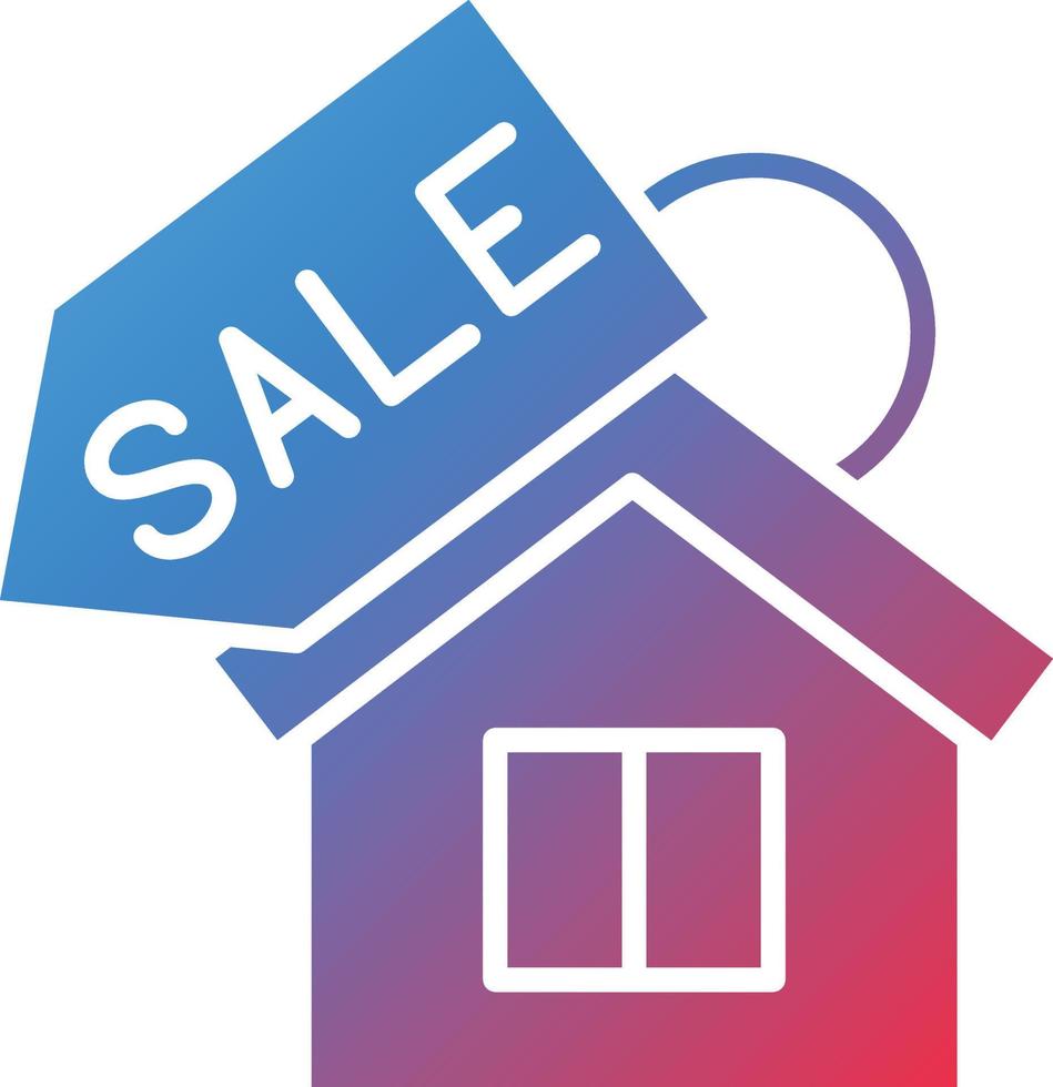 Vector Design House Sale Icon Style