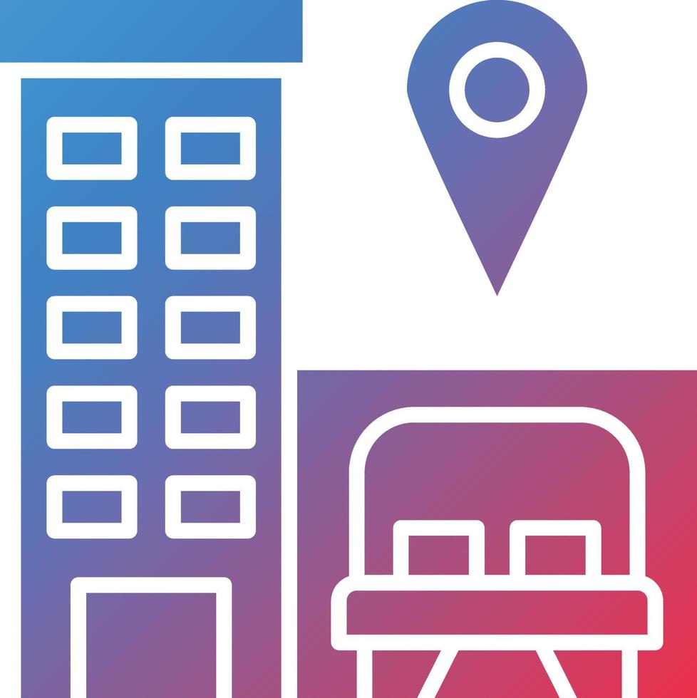 Vector Design Accommodation Icon Style