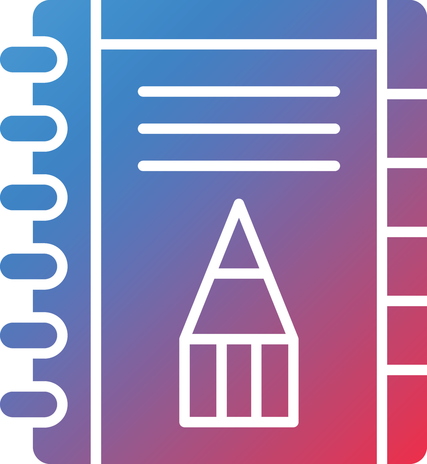 Vector Design Sketchbook Icon Style 22374827 Vector Art at Vecteezy