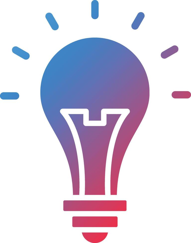 Vector Design Idea Icon Style