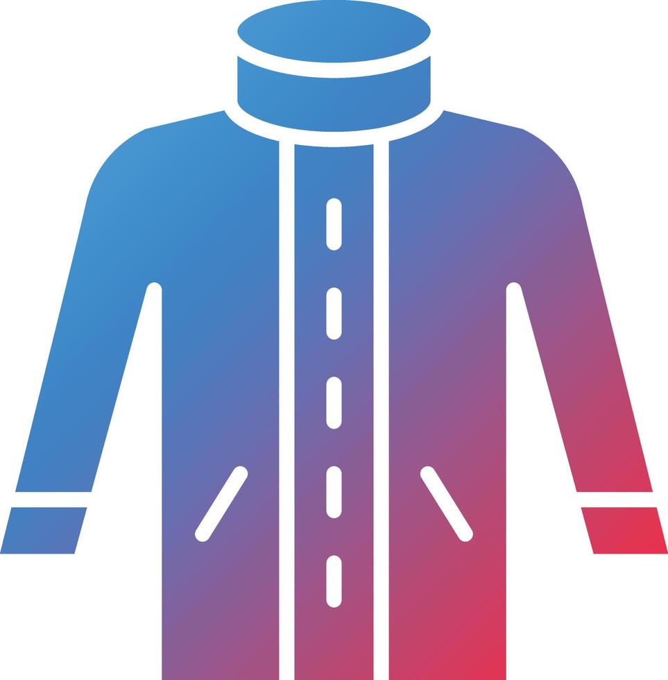 Vector Design Winter Coat Icon Style