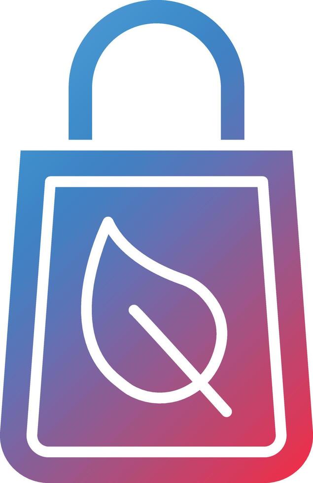 Vector Design Eco Bag Icon Style