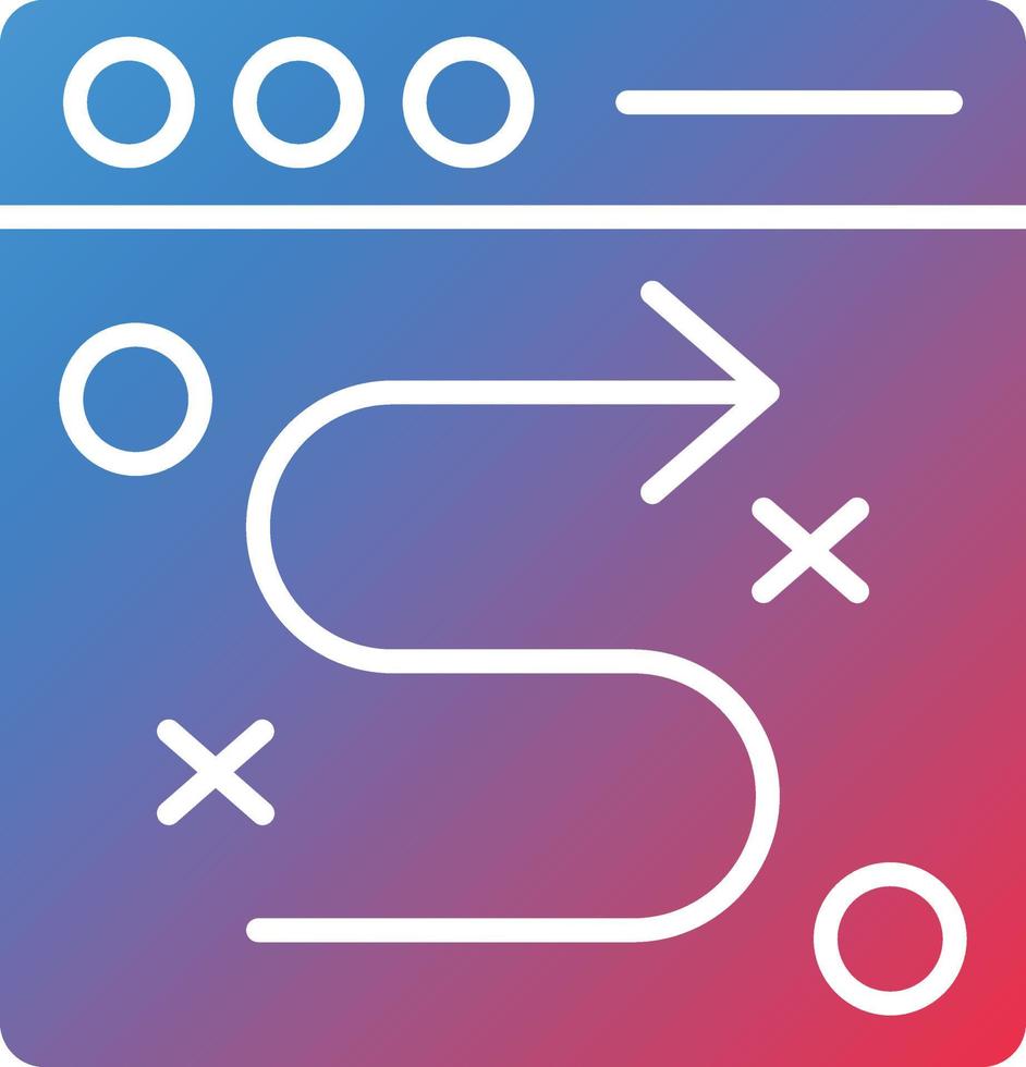 Vector Design Digital Strategy Icon Style