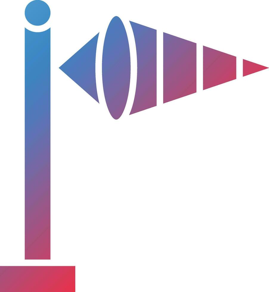 Vector Design Windsock Icon Style
