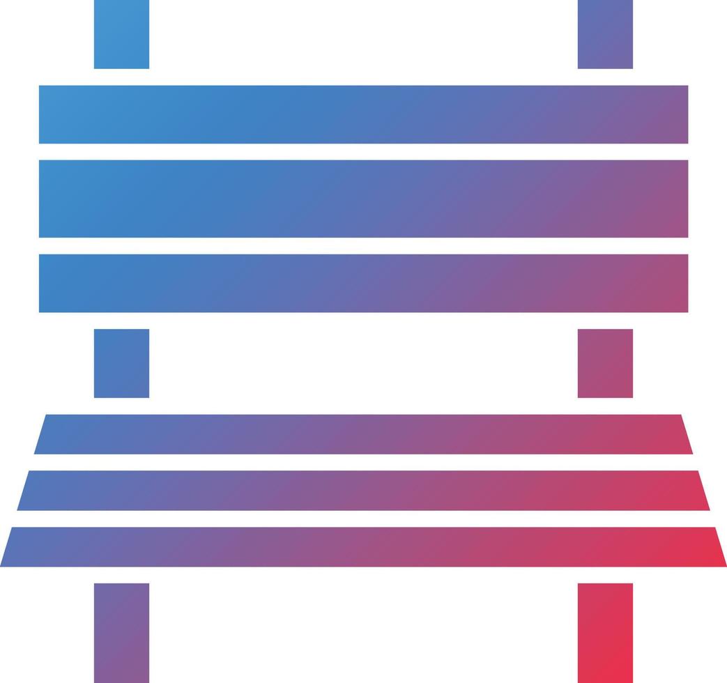 Vector Design Bench Icon Style