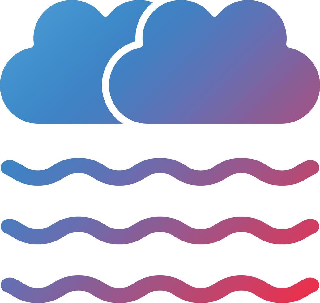Vector Design Foggy Icon Style