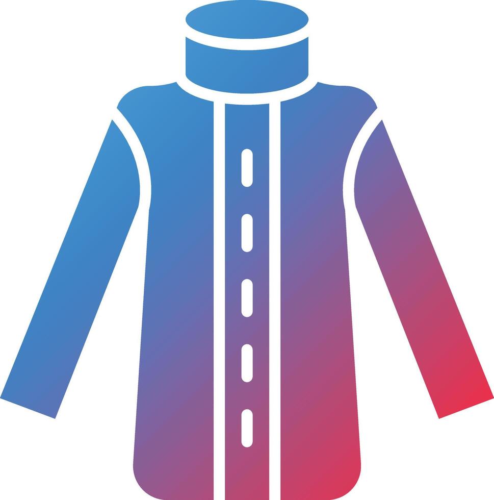 Vector Design Winter Coat Icon Style