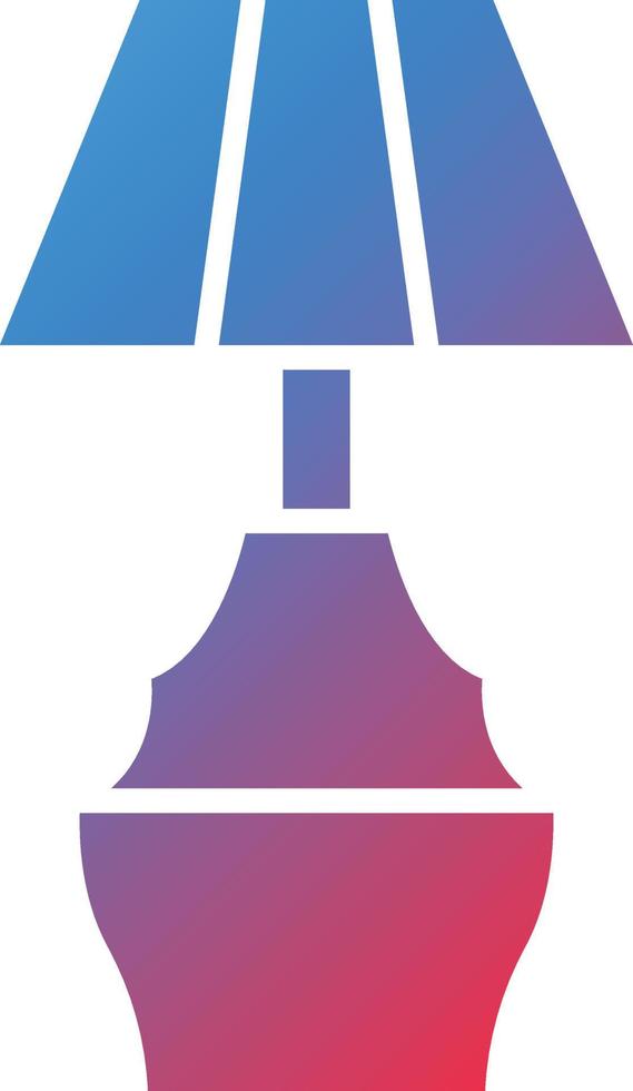 Vector Design Lamp Icon Style