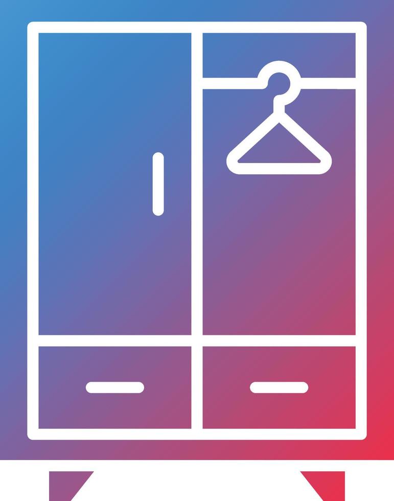 Vector Design Wardrobe Icon Style