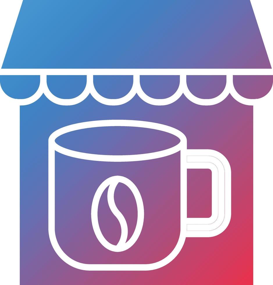 Vector Design Coffee Shop Icon Style
