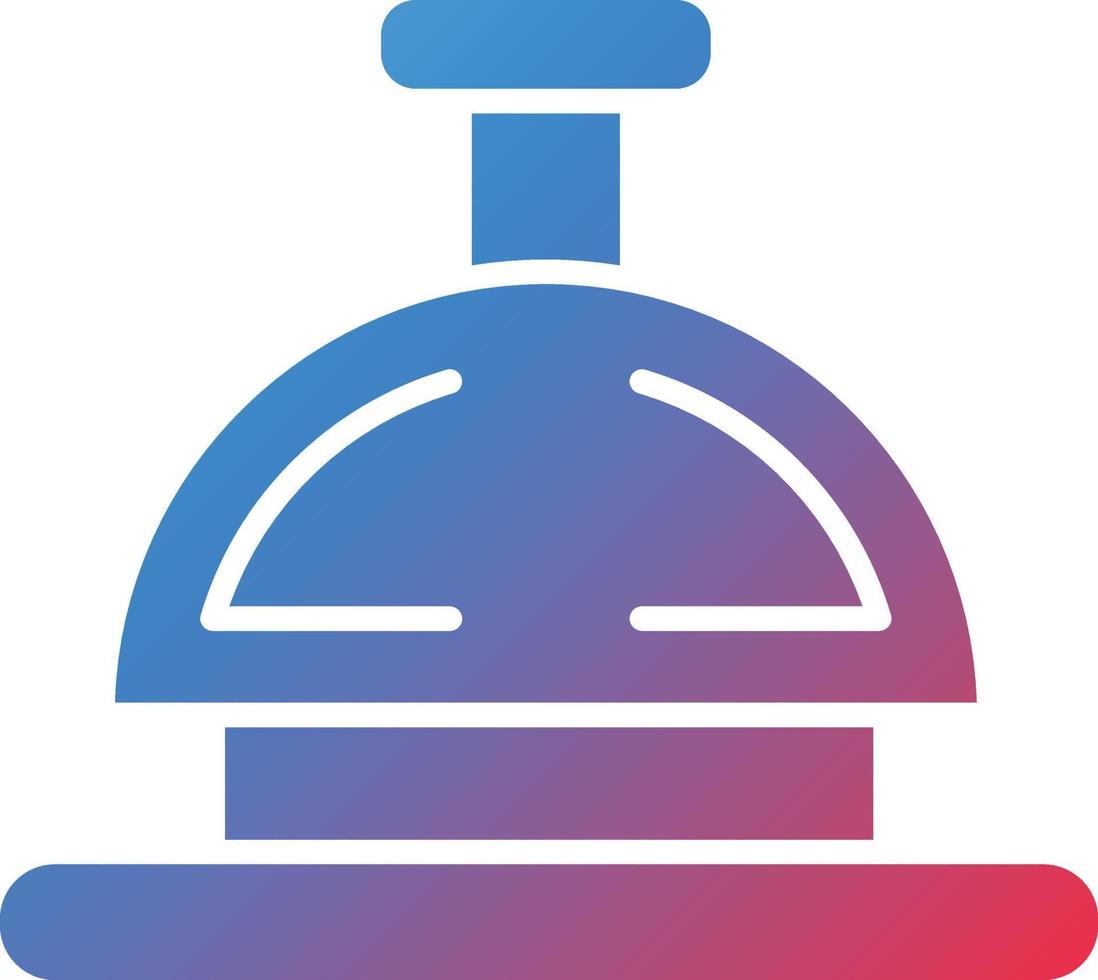 Vector Design Reception Bell Icon Style