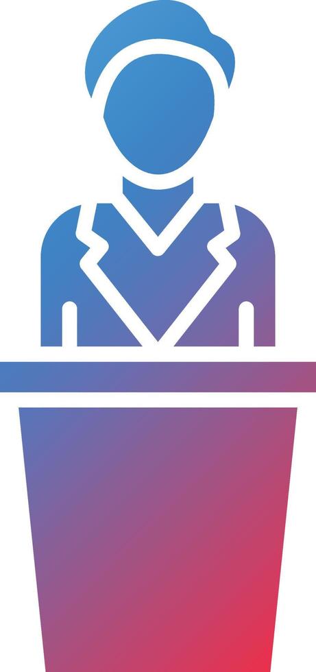 Vector Design Witness Icon Style