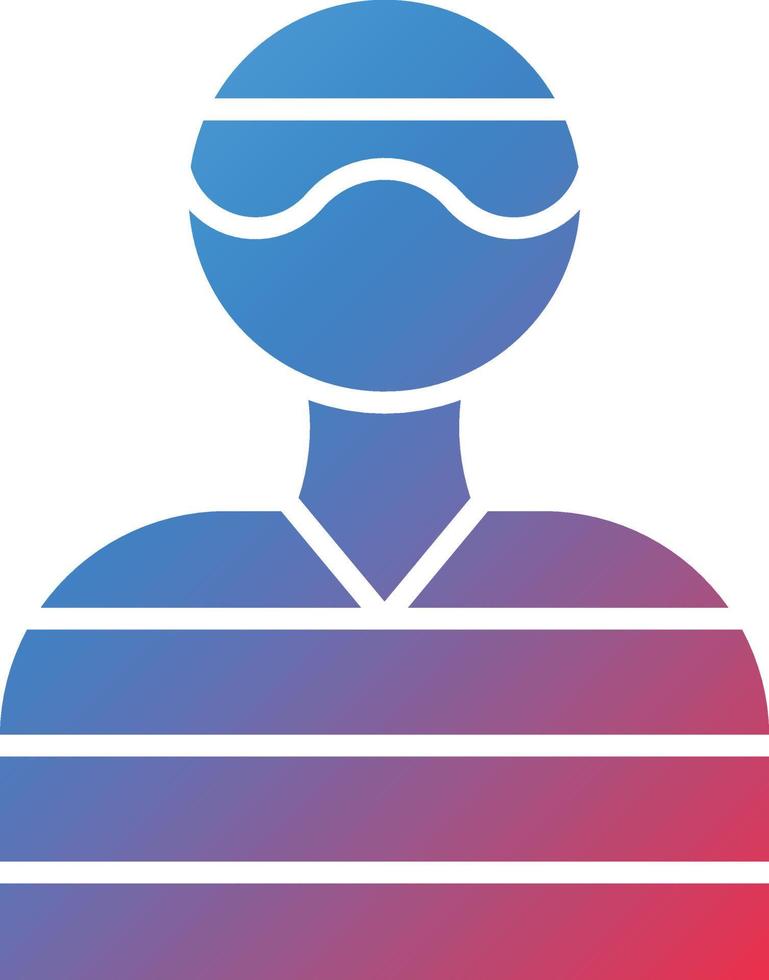 Vector Design Criminal Icon Style