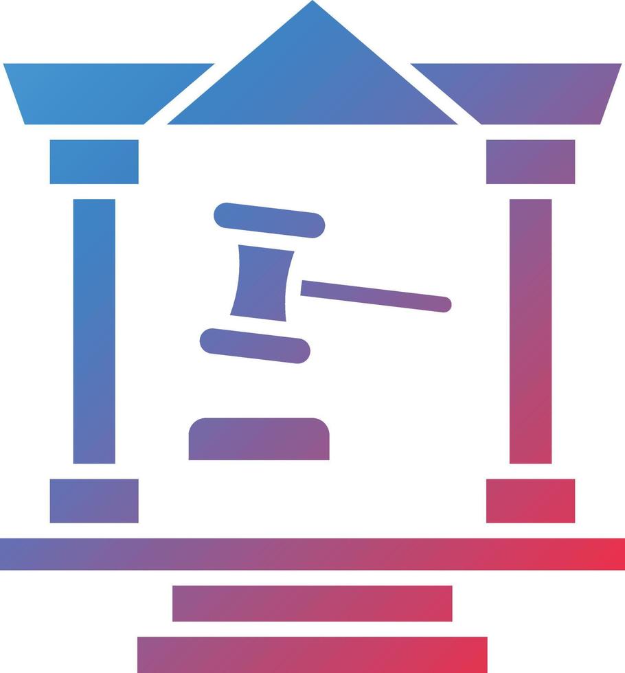 Vector Design Court Icon Style
