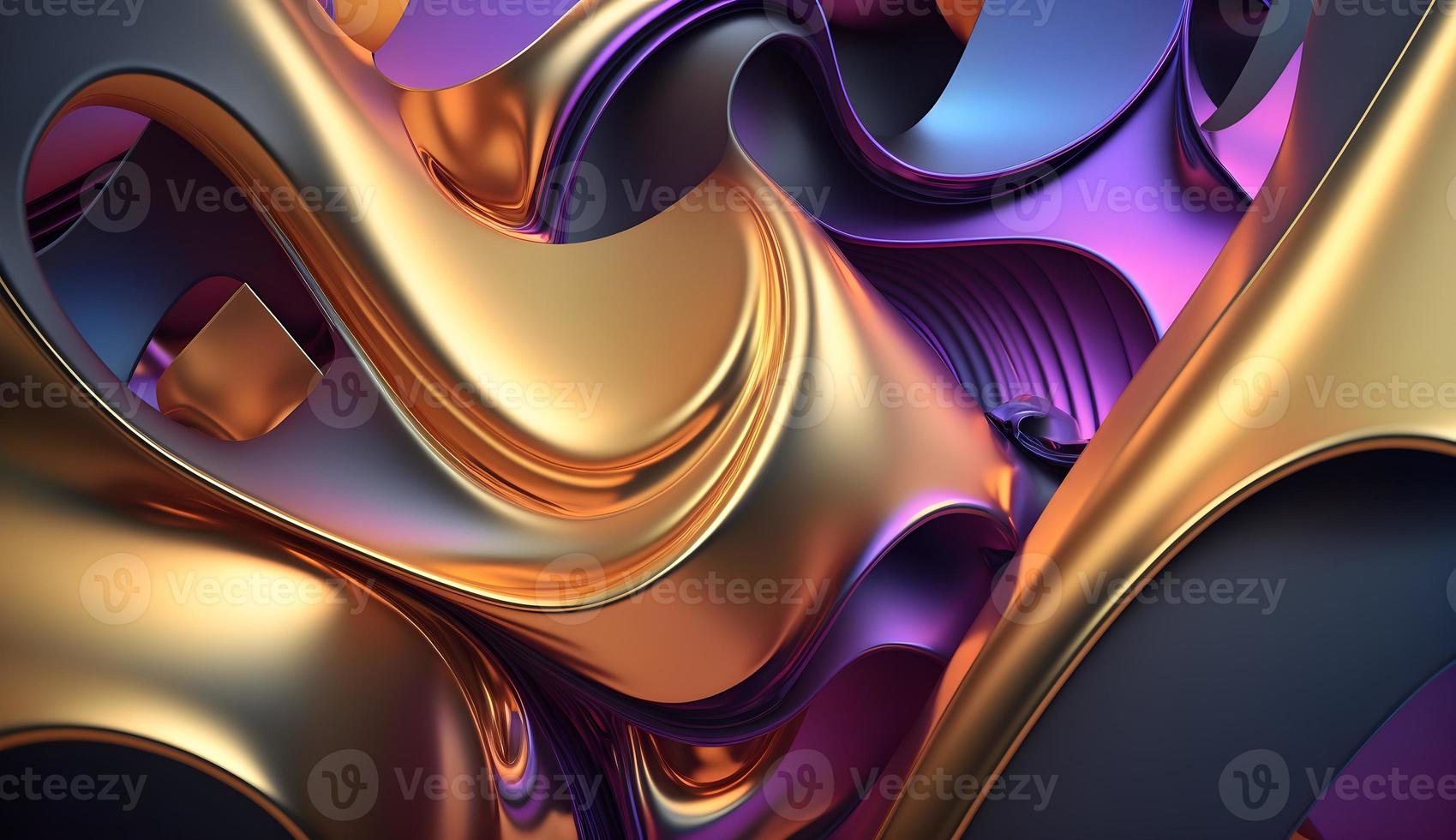 3d Smooth Luxurious high end render gradients for background wallpapers, Premium backgrounds texture for wallpaper, Royal purple and golden render background, 3d Premium background wallpaper,Pro Photo