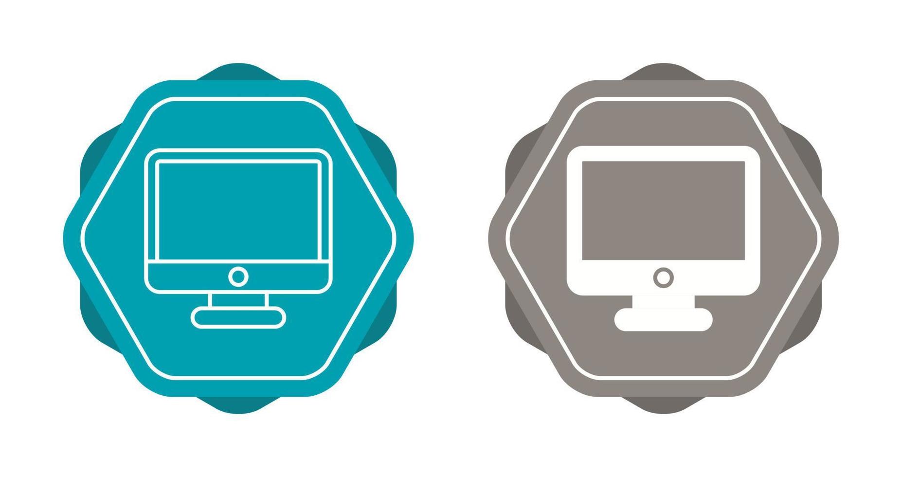 Monitor Vector Icon
