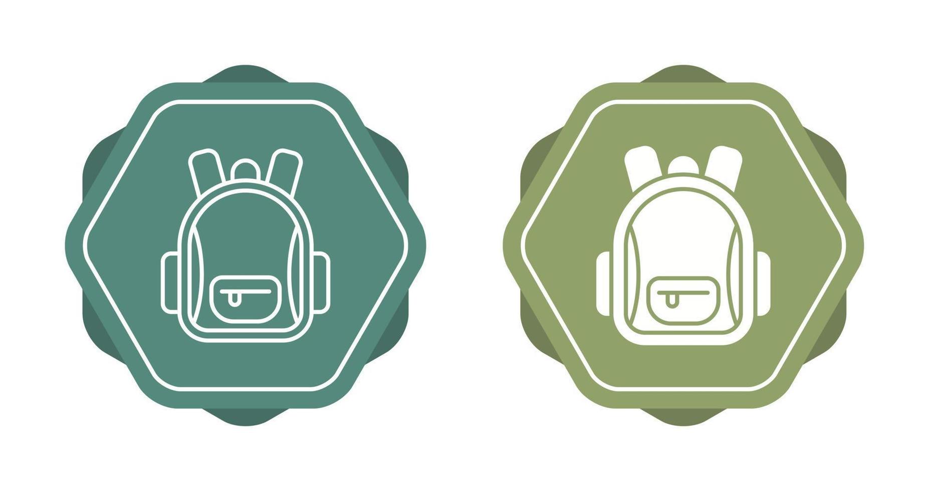 Backpack Vector Icon