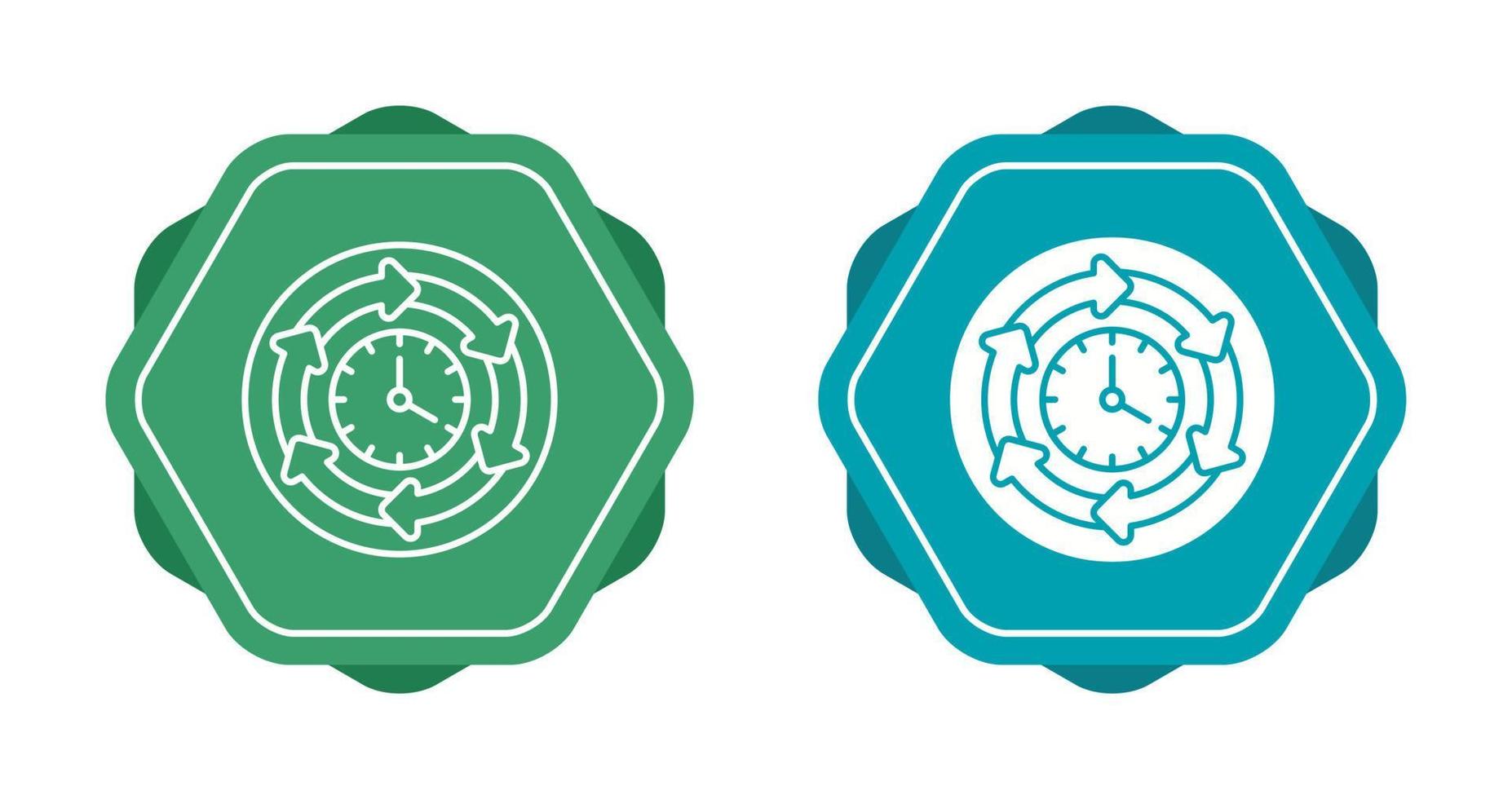 Processing Time Vector Icon