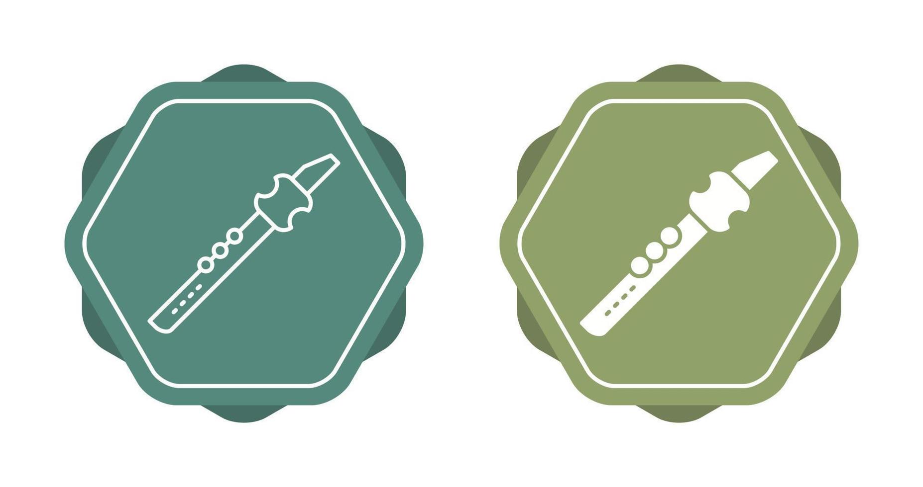 Flute Vector Icon