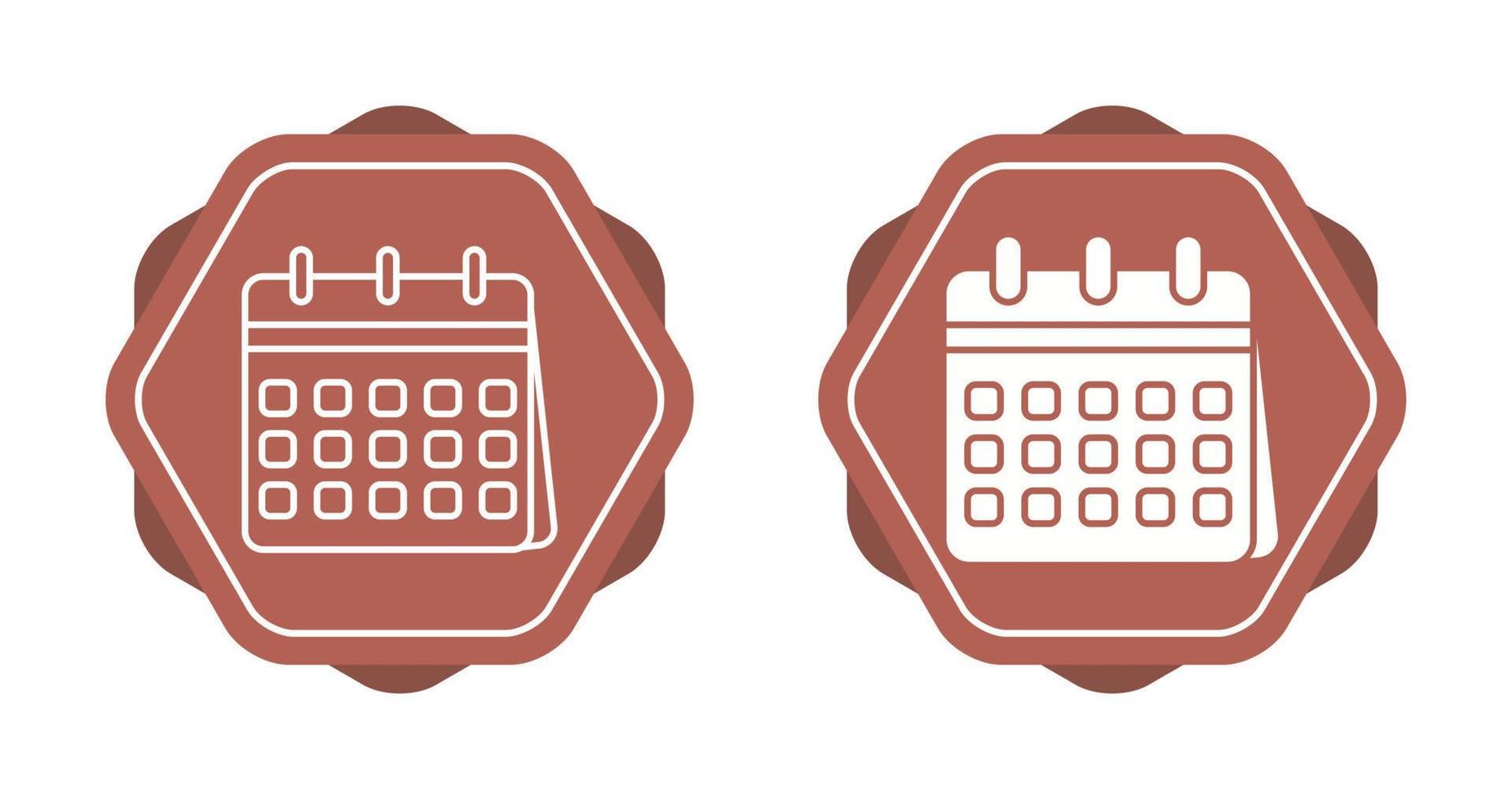 Calendar Vector Icon