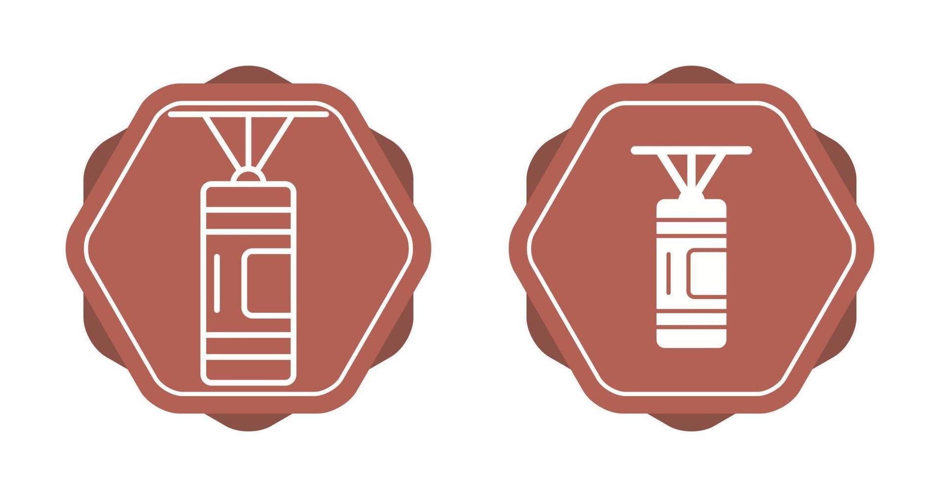 Punching Bag Vector Icon